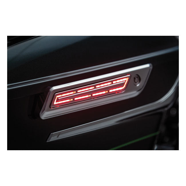 Kuryakyn Luci LED con chiusura a scatto per borse laterali Harley