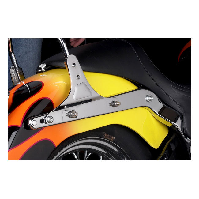 Cycle Visions Sistema di borse laterali a sgancio rapido senza supporto per Harley