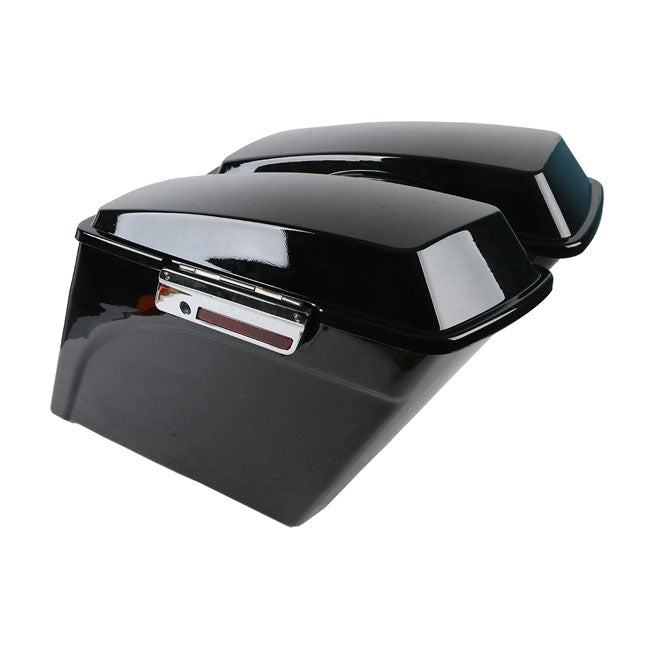 MCS Borse rigide allungate da 5" per Harley