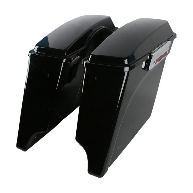 MCS Borse rigide allungate da 5" per Harley