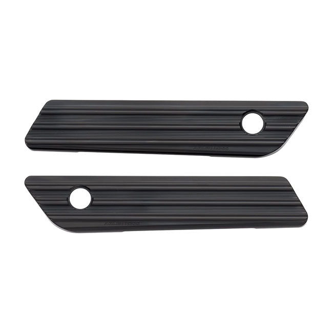 Arlen Ness Copri chiusure per borse laterali calibro 10 per Harley