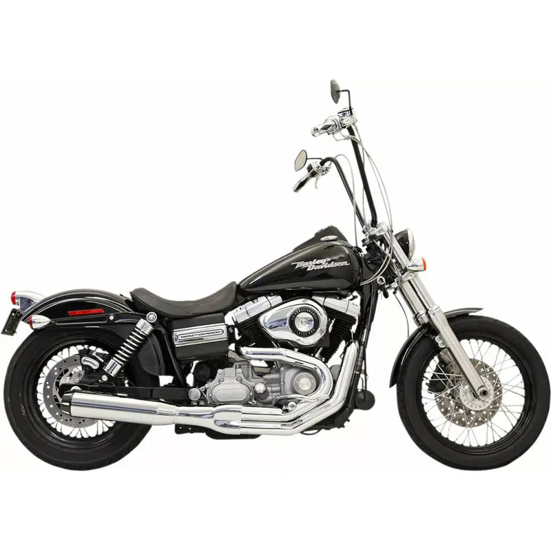 Sistema di scarico Bassani Road Rage II B1 2-into-1 per Harley