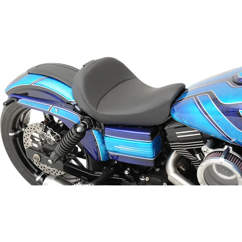 Drag Specialties Sella singola con schienale per Harley
