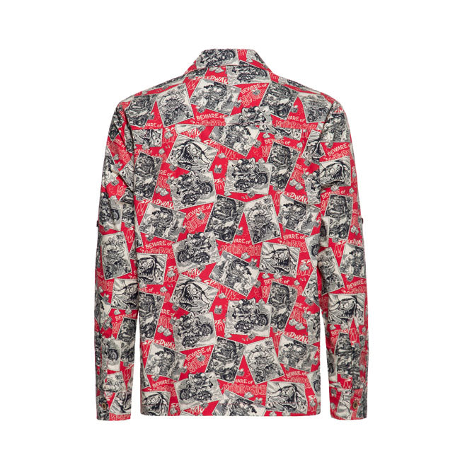 King Kerosin Camicia AOP