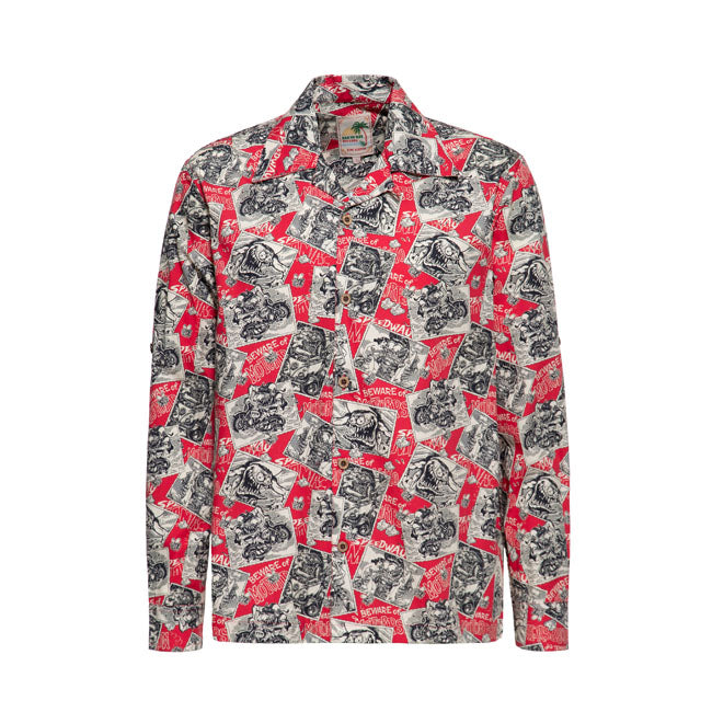 King Kerosin Camicia AOP