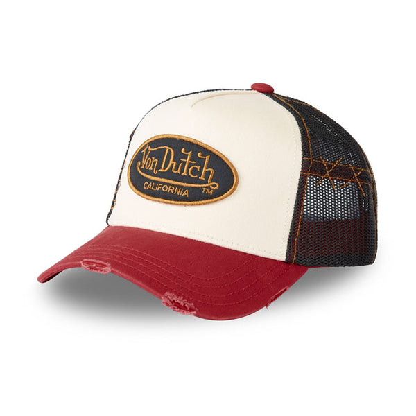 Von Dutch Cappello con logo invecchiato