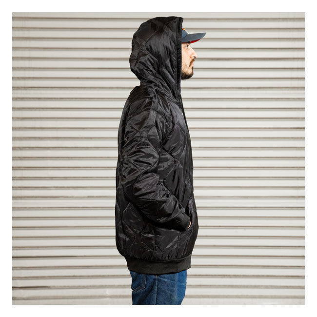 Biltwell Felpa con cappuccio con zip Woobie
