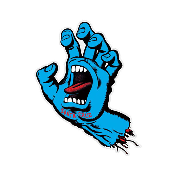 Adesivo Santa Cruz Screaming Hand confezione da 10 pezzi