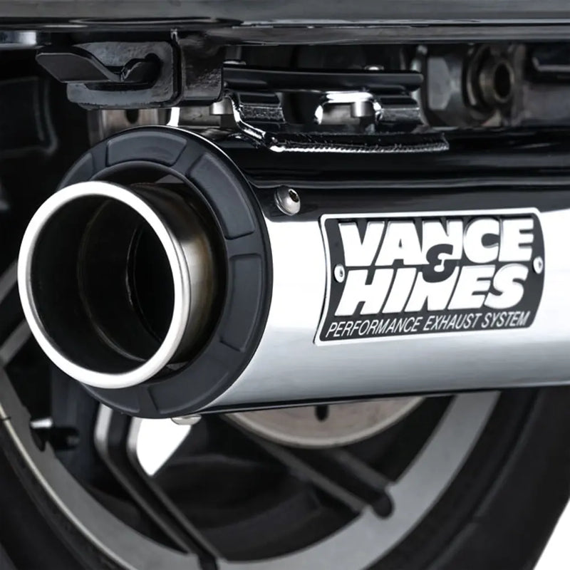 Vance & Hines Supersport 400 Marmitte Slip-On cromate per Harley