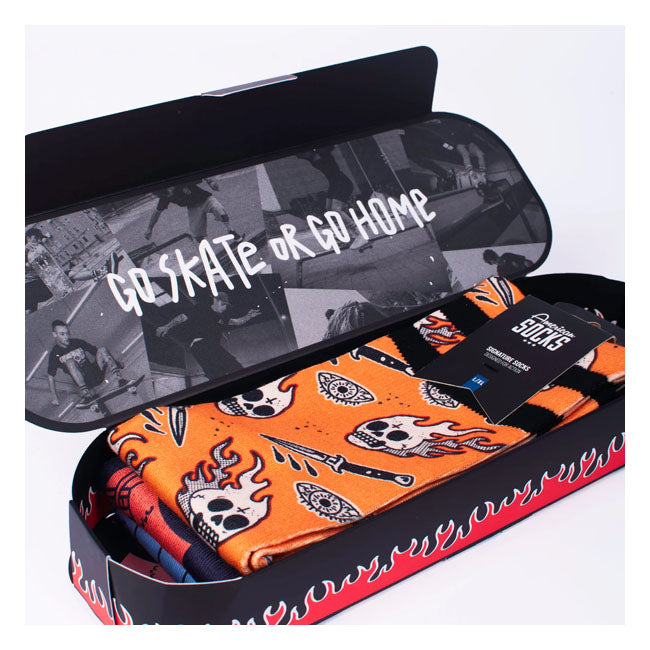 American Socks Calzini firmati Skateboard Gift Box
