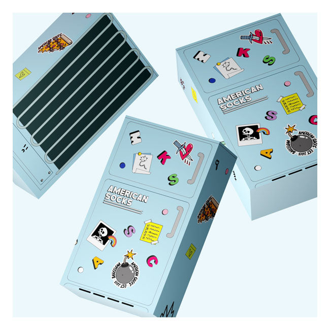 American Socks Calzini firmati Frosty Fridge