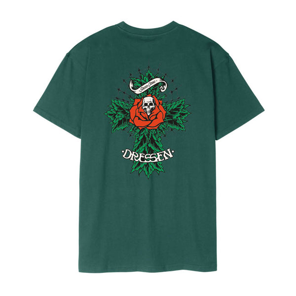 Maglietta Santa Cruz Dressen Rose Cross 2