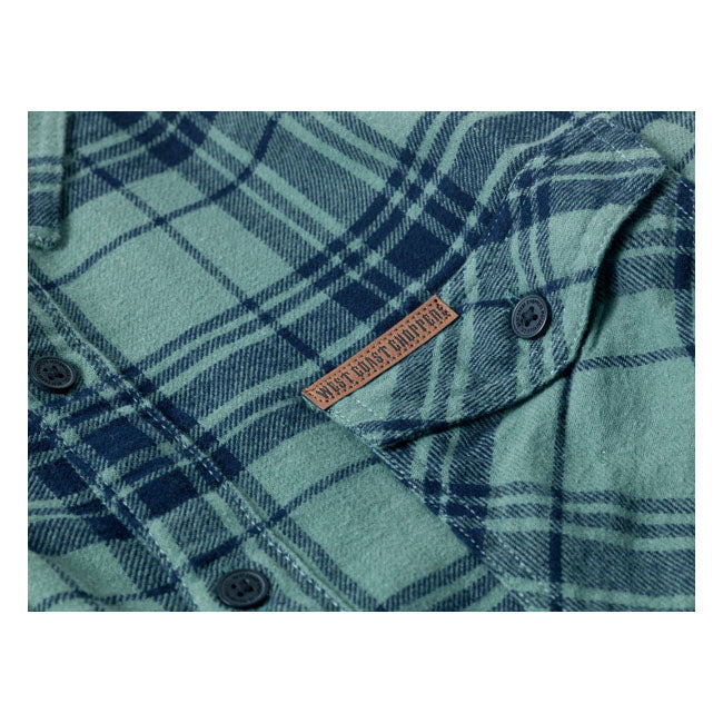 West Coast Choppers Camicia di flanella rigida