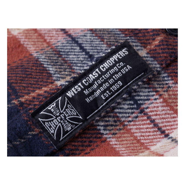 West Coast Choppers Camicia di flanella rigida