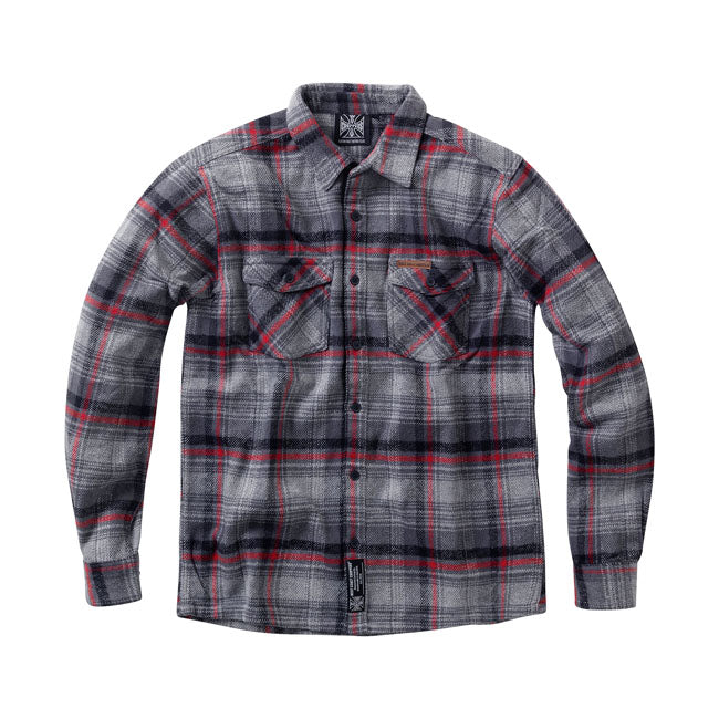 West Coast Choppers Camicia di flanella rigida