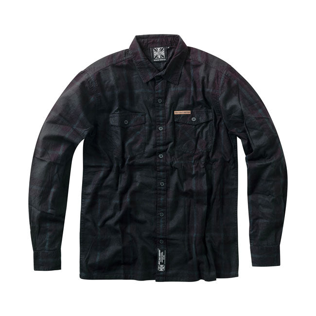 West Coast Choppers Camicia di flanella rigida