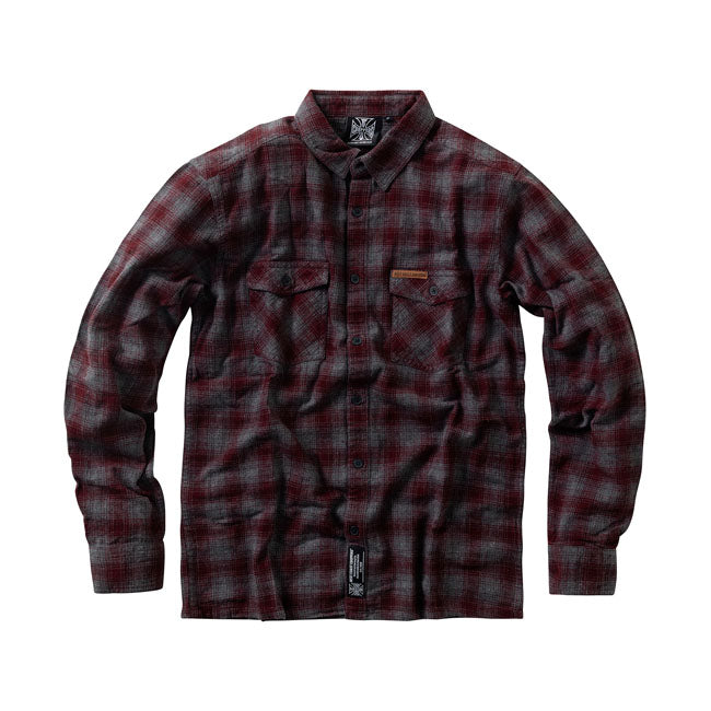 West Coast Choppers Camicia di flanella rigida