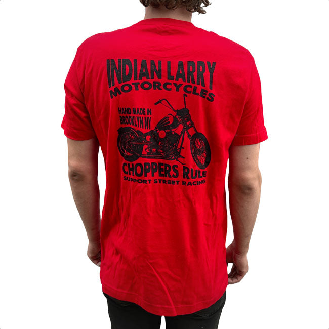 Indian Maglietta Larry Support Street Racing