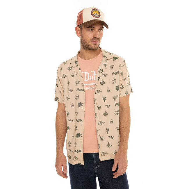 Von Dutch Camicia Iso a maniche corte