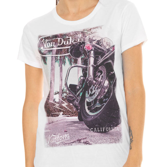 Von Dutch Maglietta Moto Donna