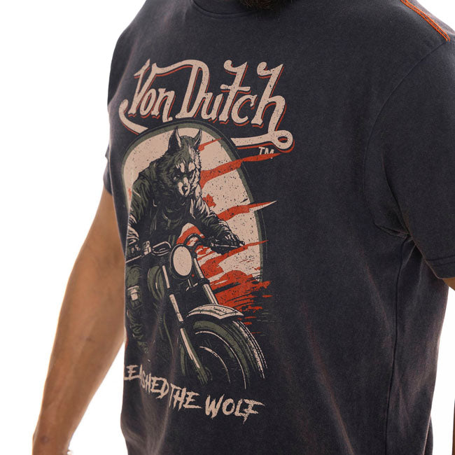 Von Dutch Maglietta Wolfy