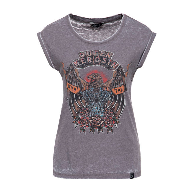 Maglietta Queen Kerosin Wild & Free