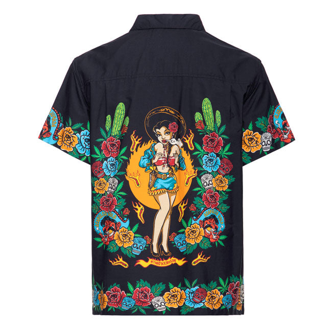 King Kerosin Camicia Acapulco Hawaii