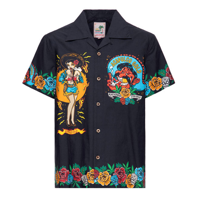 King Kerosin Camicia Acapulco Hawaii