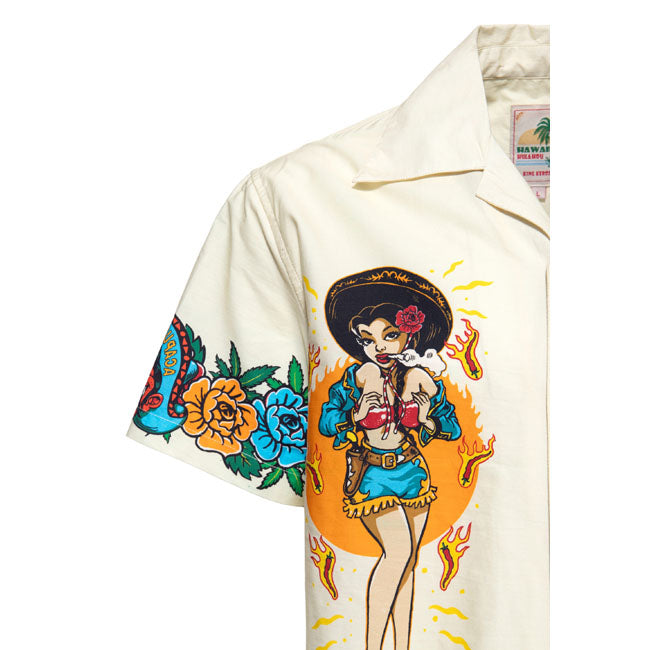 King Kerosin Camicia Acapulco Hawaii