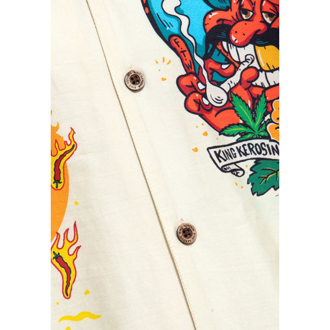 King Kerosin Camicia Acapulco Hawaii