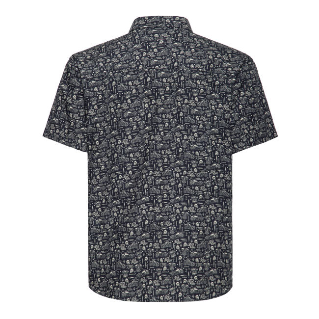King Kerosin Camicia a maniche corte Biker Soul