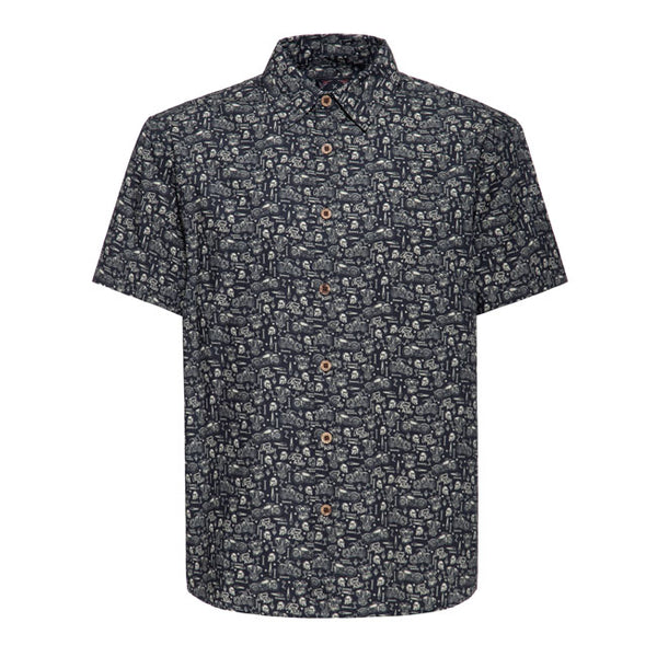 King Kerosin Camicia a maniche corte Biker Soul