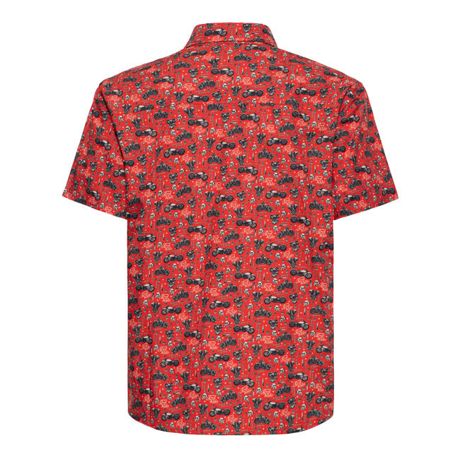King Kerosin Camicia a maniche corte Biker Soul
