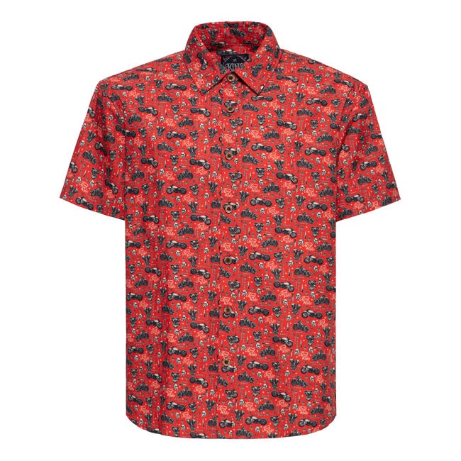 King Kerosin Camicia a maniche corte Biker Soul