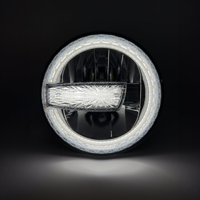 SMP Beam Shaker 7" Inserto per fari a LED per moto