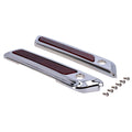 MCS Coperture per chiusure delle borse laterali in stile OEM per Harley