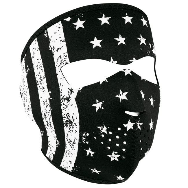 Zanheadgear Maschera completa in neoprene Bandiera vintage