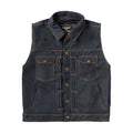 West Coast Choppers x 13 1/2 Gilet da moto Dominator RAW Denim