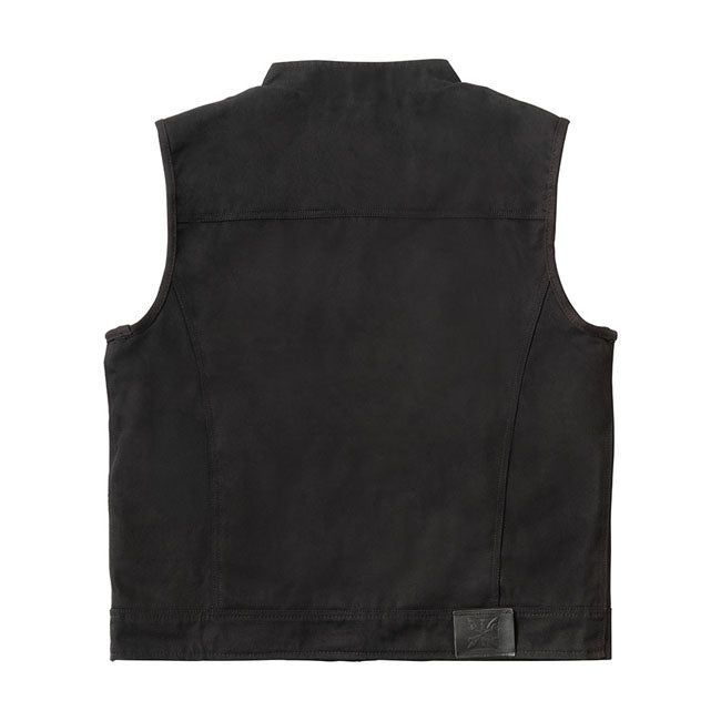 West Coast Choppers x 13 1/2 Gilet da moto in tela Dominator