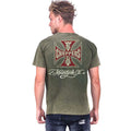 West Coast Choppers Motorcycle Co. Maglietta vintage