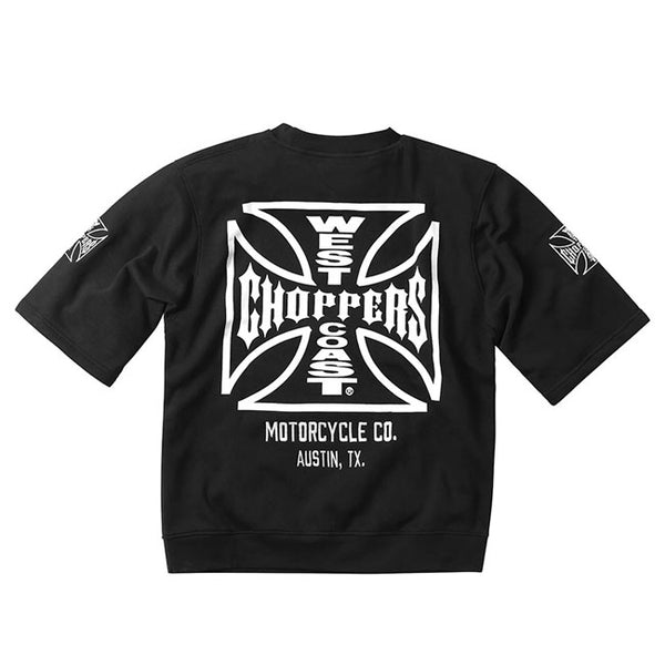 West Coast Choppers Felpa con maniche a taglio CFL