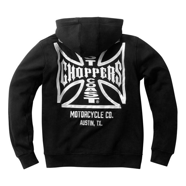West Coast Choppers Felpa con cappuccio con zip Dominator