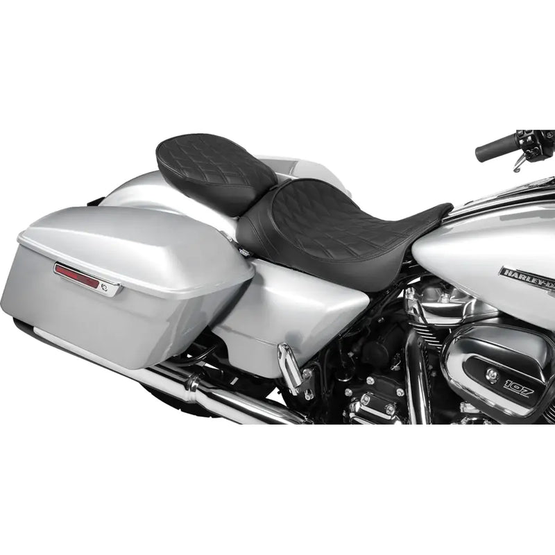 Drag Specialties EZ Glide II Sedile Passeggero Singolo per Harley 