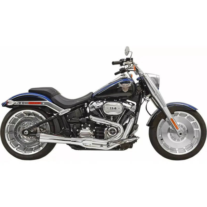 Sistema di scarico Bassani Road Rage II 2-into-1 per Harley
