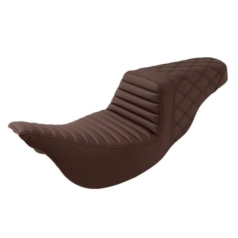 Saddlemen Step-Up Tuck-n-Roll / Punto a reticolo per Harley