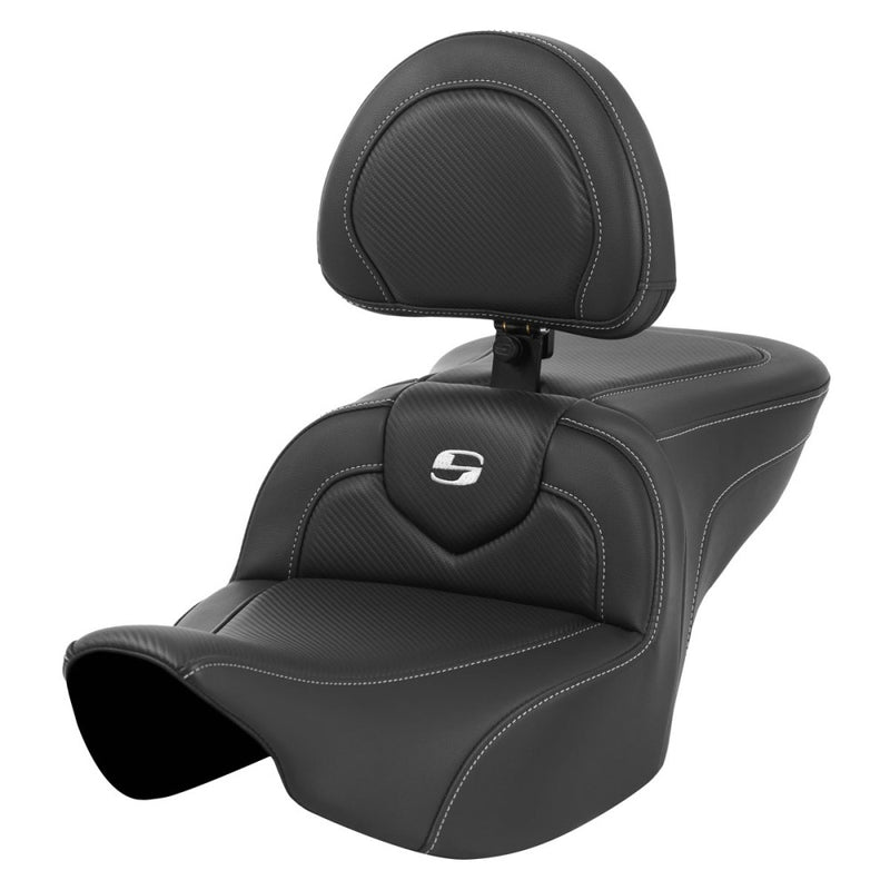 Saddlemen Roadsofa Sedile semplice per Harley
