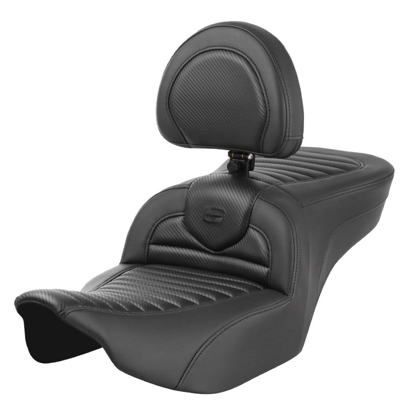 Saddlemen Sedile Roadsofa Tuck-n-Roll per Harley