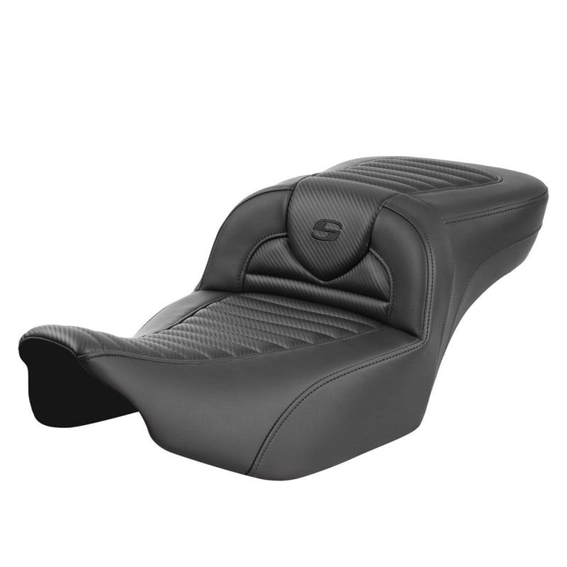 Saddlemen Roadsofa Sella Tuck-n-Roll a sbraccio esteso per Harley