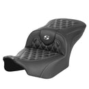 Saddlemen Roadsofa Sedile con punto a reticolo per Harley