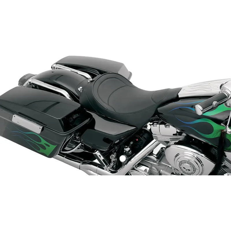 Drag Specialties Sella singola con schienale per Harley
